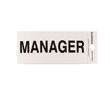 Picture of 100 x 50 mm "Manager" 