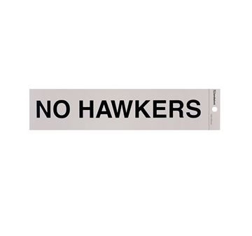 Picture of 245 x 58 mm "No Hawkers"