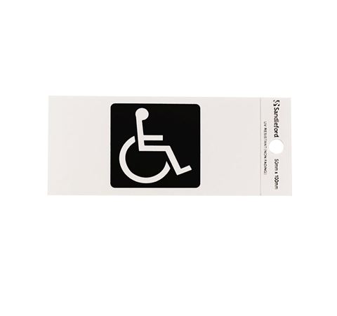 Picture of 100 x 50 mm "Disabled Symbol" 