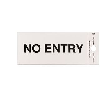 Picture of 100 x 50 mm "No Entry"