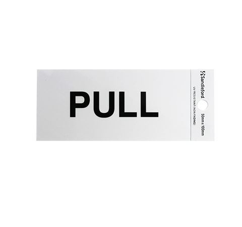 Picture of 100 x 50 mm "Pull" 