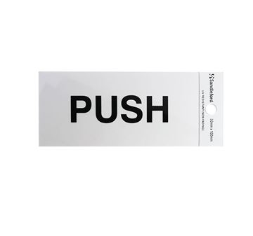 Picture of 100 x 50 mm "Push" 