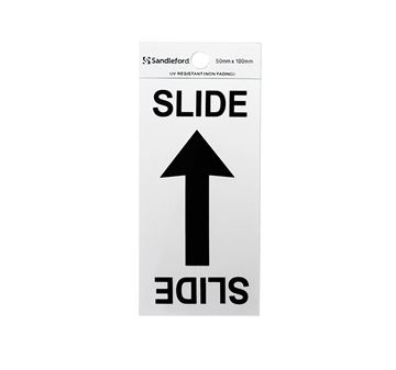 Picture of 100 x 50 mm "Slide Arrow Symbol"