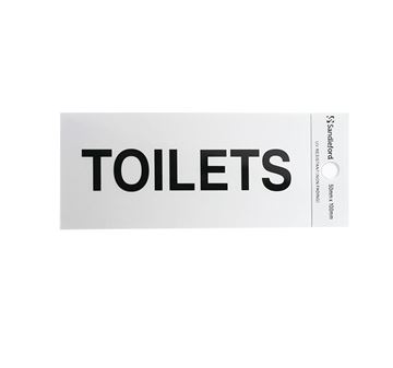 Picture of 100 x 50 mm "Toilets"