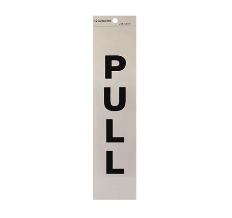 Picture of 245 x 58 mm "Pull" 
