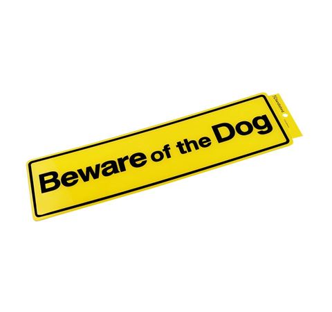 Picture of 330 x 95 mm "Beware of the Dog" 