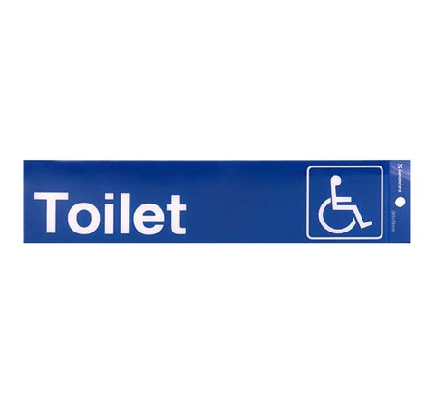 Picture of 245 x 58 mm "Toilet Disabled Symbol" 