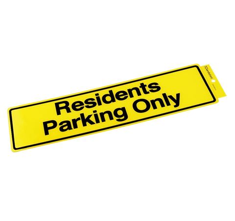 Picture of 330 x 95 mm "Residents Parking Only"