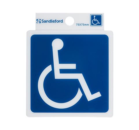 Picture of 75 x 75 mm "Disabled Symbol" 