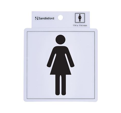 Picture of FEMALE S/ADHES SIGN 114 x 114mm