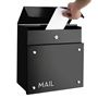 Picture of Montreal Letterbox  Black Stainless Steel