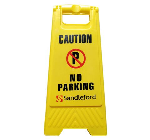 Picture of "No Parking A Frame Sign"