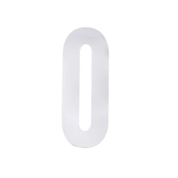 Picture of White Wheelie Bin Number 