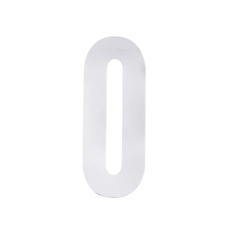 Picture of White Wheelie Bin Number 