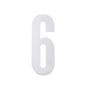 Picture of White Wheelie Bin Number 