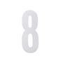 Picture of White Wheelie Bin Number 