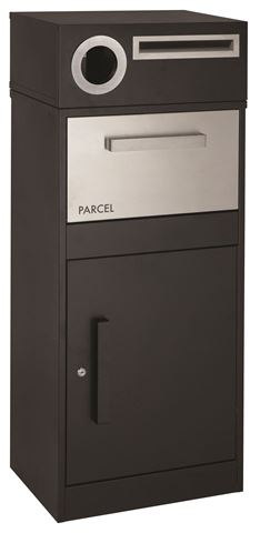 Picture of Parcel Box Free Standing Black